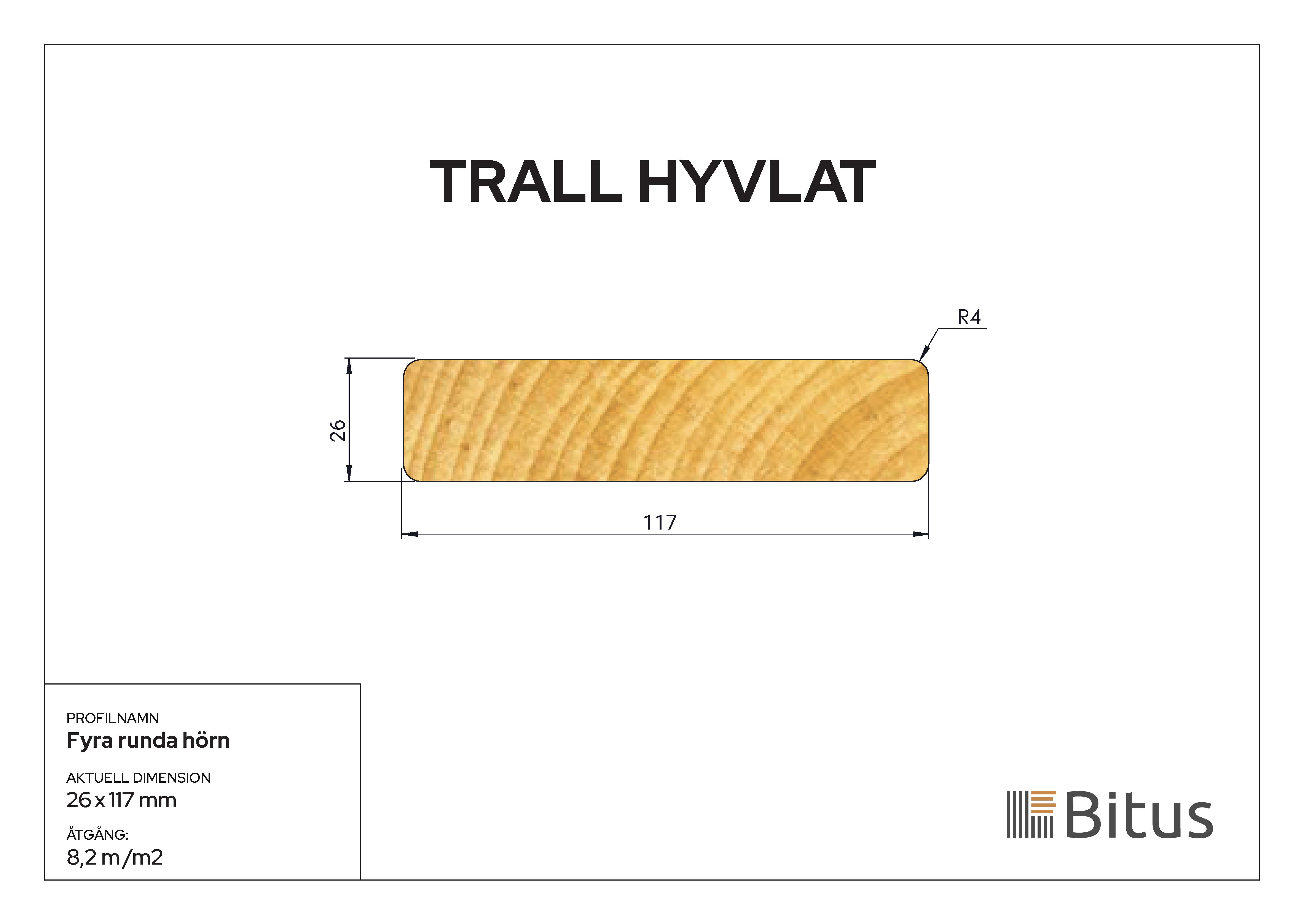 Trall Thermofuru 26x117
