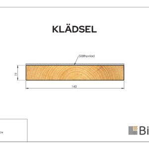 Klädselbräda Thermofuru 19x140 - Bild 2
