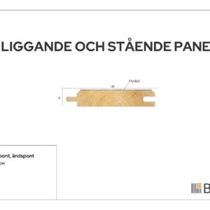 Dubbelfasspont och ändspont Thermofuru 19x140 - Bild 2