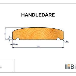 Handledare Linax Natur 34x145 - Bild 2
