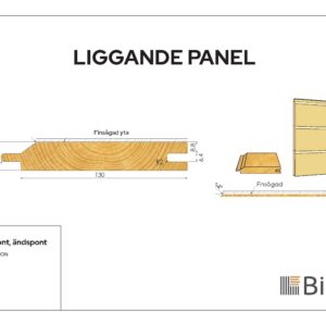 Enkelfasspont Linax Brun 22x145 - Bild 2