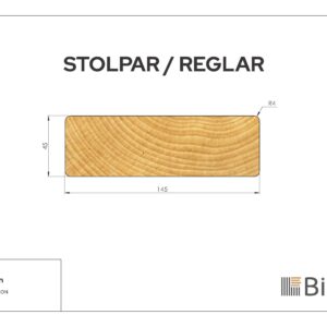 Regel Linax Grå 45x145 - Bild 2