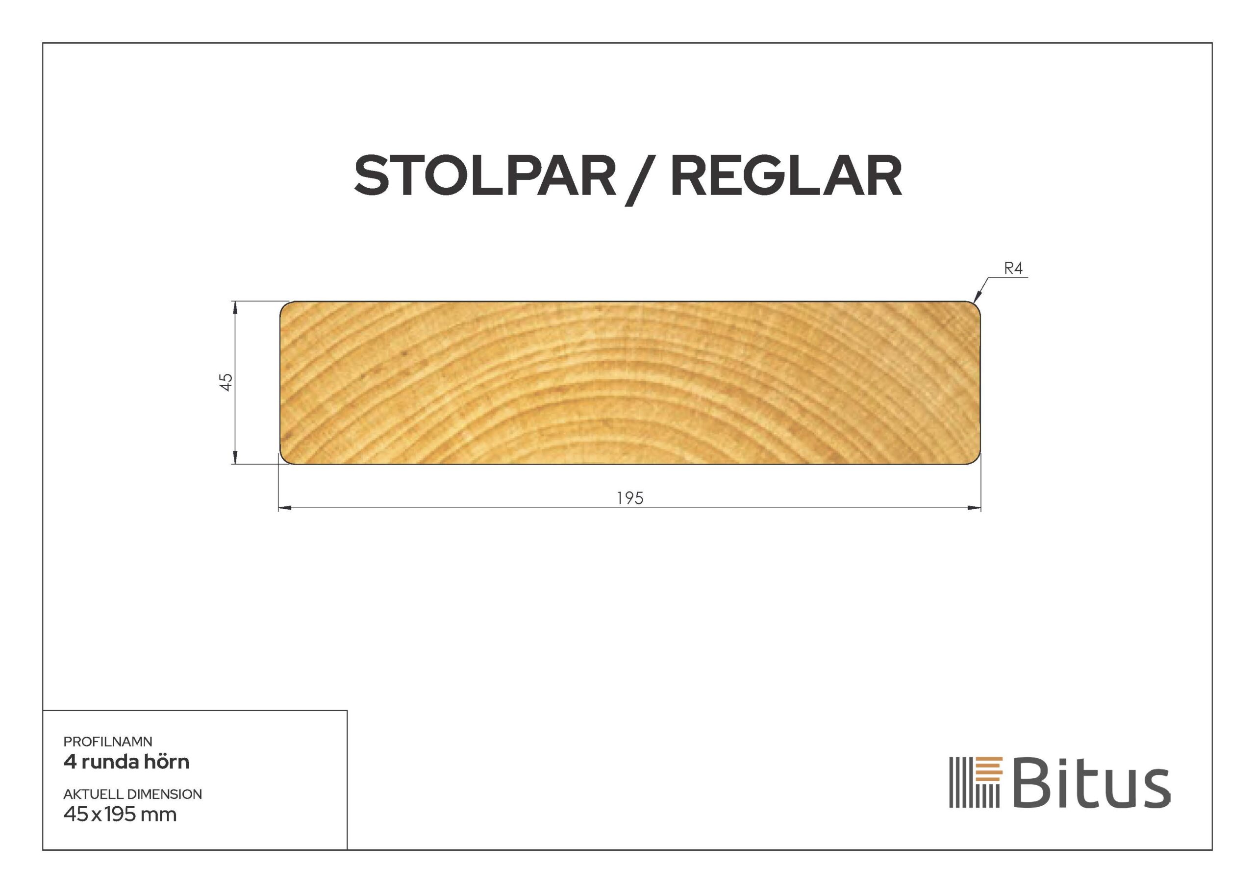 Regel Linax Brun 45x195 - Bild 3
