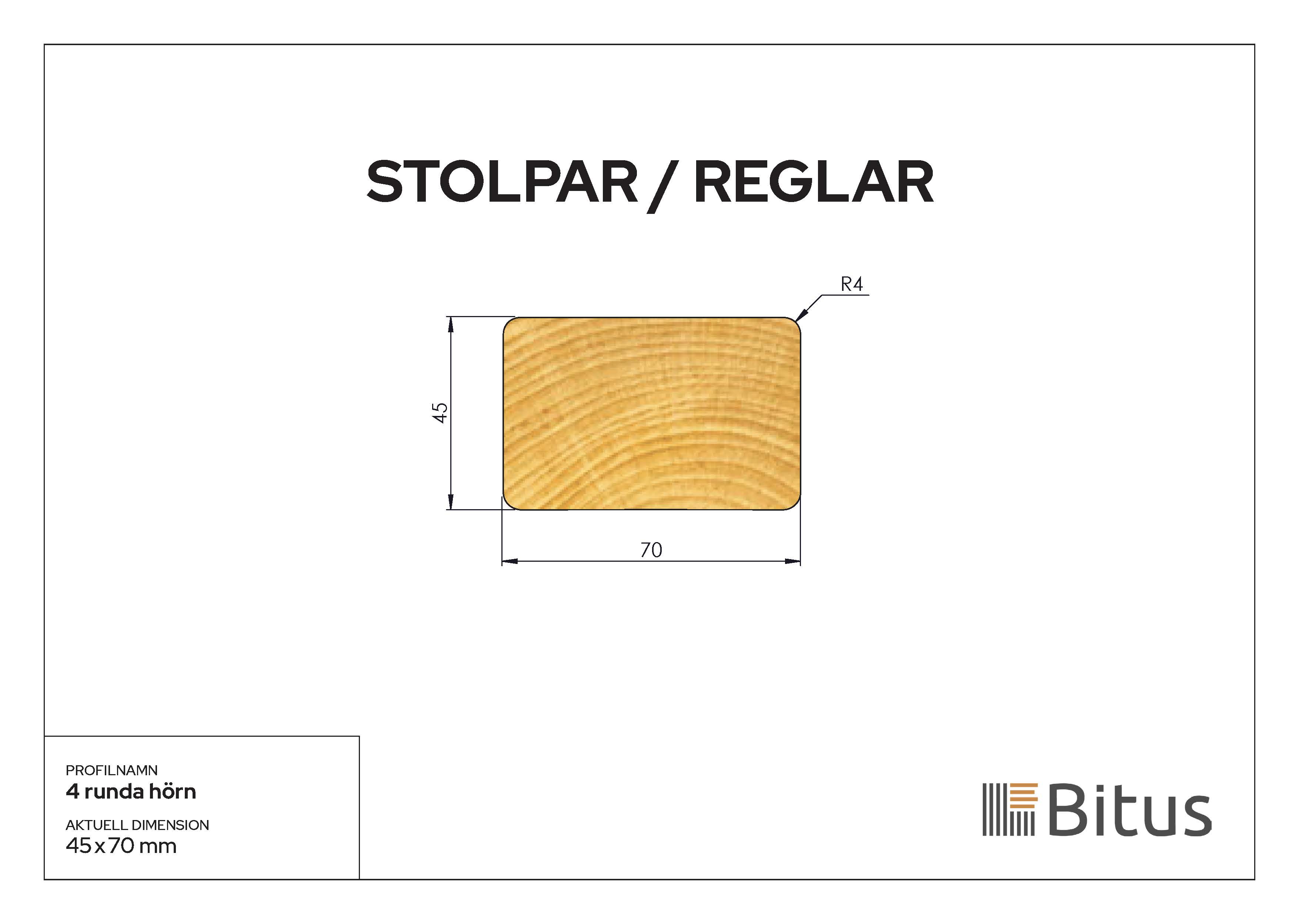 Regel Linax Grå 45x70