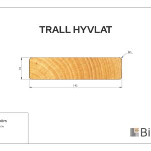 Trall Linax Natur 34x145 - Bild 2