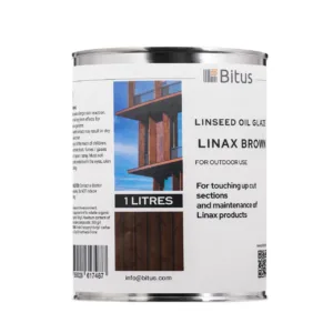 Linoljelasyr Linax Brun, 1 Liter